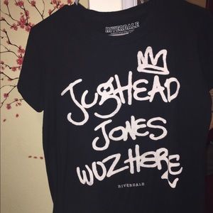 Graphic Riverdale Jughead Jones Wuz Here T-Shirt